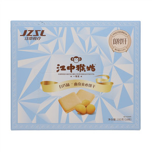 江中猴姑白巧味曲奇夹心饼干