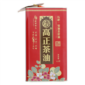 高正高正茶油压榨一级油茶籽油