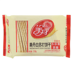 美丹白苏打芝麻味饼干