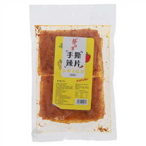 蔡鲜生香辣味手撕辣片（膨化豆制品）
