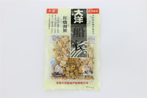 大洋红烧海蟹90g