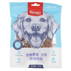  Wanpy宠物零食 犬用软鸡肉丝