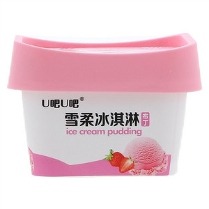U吧U吧雪柔冰淇淋布丁（草莓味芒果味香草味）