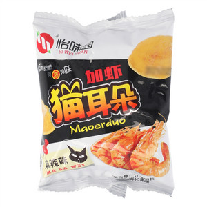 麻辣味加虾猫耳朵（膨化食品）