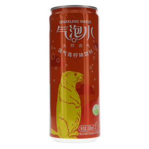 瀞°气泡水含气青柠味饮料