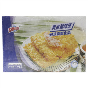京鲁远洋黄金蟹味堡(速冻调制食品)