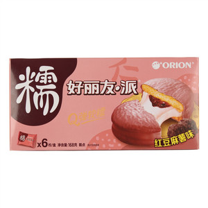 ORION糯好丽友·派红豆麻薯味糕点