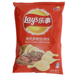 乐事得克萨斯烧烤味75克
