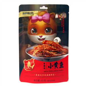 三只松鼠小黄鱼（香辣味）