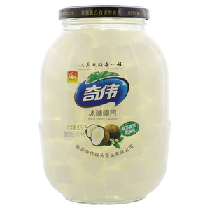 奇伟糖水椰果罐头