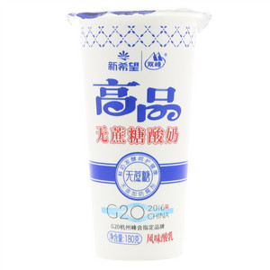 双峰高品无蔗糖酸奶