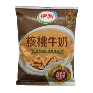 伊利核桃味牛奶