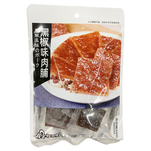 必吃客黑椒味肉脯