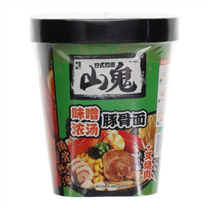 山鬼味噌浓汤豚骨面