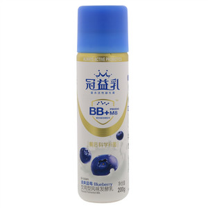 蒙牛冠益乳清爽蓝莓Blueberry饮用型风味发酵乳