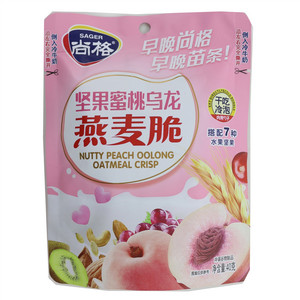 尚格坚果蜜桃乌龙燕麦脆