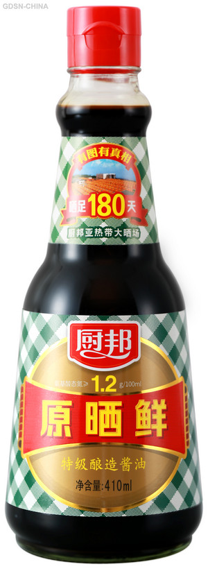 410ml厨邦原晒鲜酱油