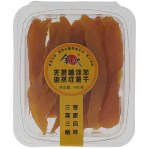 金土地无蔗糖添加倒蒸红薯干