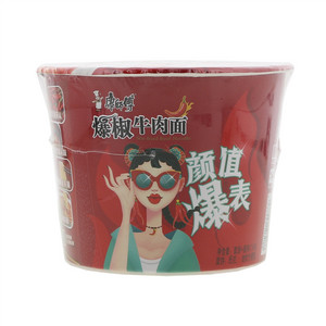康师傅爆椒牛肉桶面