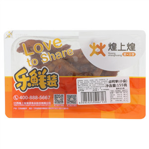 香辣卤鸭掌小盒