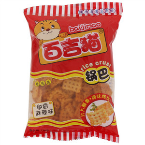 百吉猫椒香麻辣味豆香锅巴