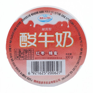 益多乐凝固型红枣+蜂蜜酸牛奶