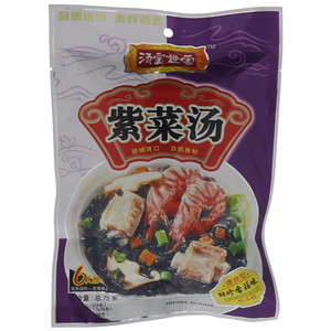 汤宝世家鲜珍香菇味紫菜汤
