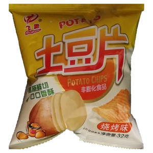 飞跑烧烤味土豆片