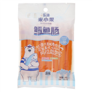 乐渔米小果原味鳕鱼肠