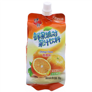 蜡笔小新香橙味鲜果派对果汁饮料