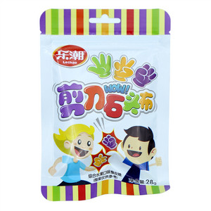 乐潮剪刀石头布橡皮糖