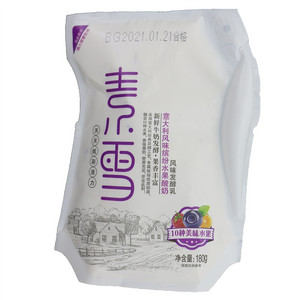 素雪意大利风味缤纷水果风味发酵乳