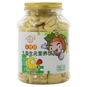 贝灵木糖醇益生元营养饼干