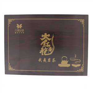 几何花草大红袍