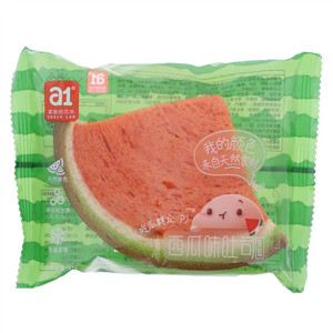 a1零食研究所夹馅西瓜味吐司