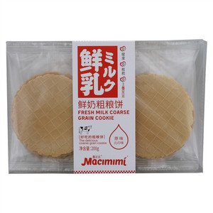 麦米米原味鲜奶粗粮饼