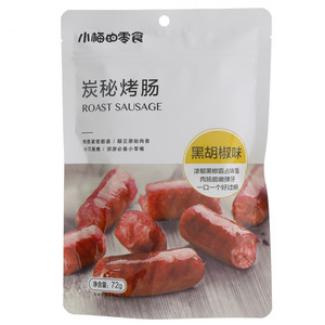 Aiyomi小梅的零食黑胡椒味炭秘烤肠