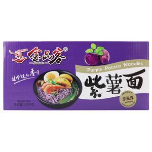 金品客紫薯面