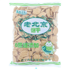 麦香金客0蔗糖添加老北京饼干