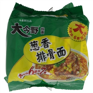 大今野葱香排骨面拉面