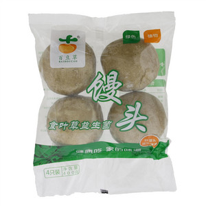 百豆草食叶草益生菌馒头