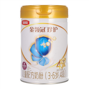 伊利金领冠珍护儿童配方奶粉