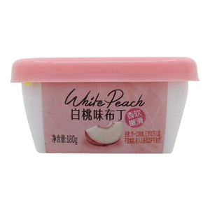 英焙可白桃味布丁