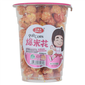 艾美克AMICA草莓香甜味爆米花（膨化食品）