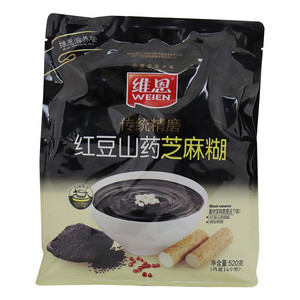 维恩红豆山药芝麻糊