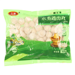 三融原味水煮鸡肉丸