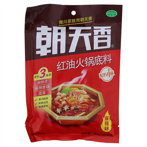 朝天香牛油火锅底料400g