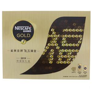 雀巢咖啡金牌金玉满堂2019限量版礼盒