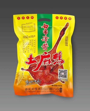 白市译酱土麻鸭600克