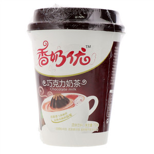 雀仔香奶优巧克力奶茶